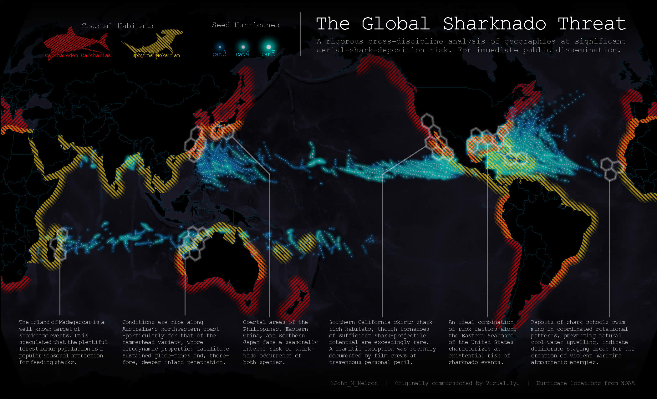 Sharknado Map